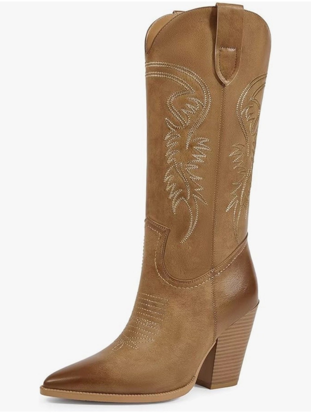 isnom cowgirl boots tan